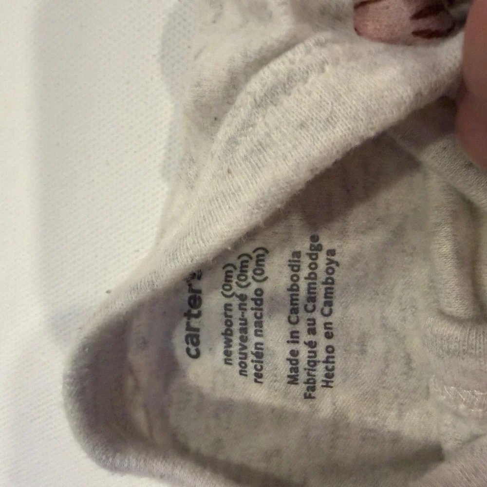 Newborn Baby Girl Clothes Lot 16pc Carter's Gerber Disney Cottagecore 0-3M